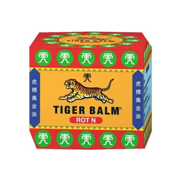Tiger Balm Rot N pour les douleurs du dos, des muscles et des articulations pendant et après l'exercice