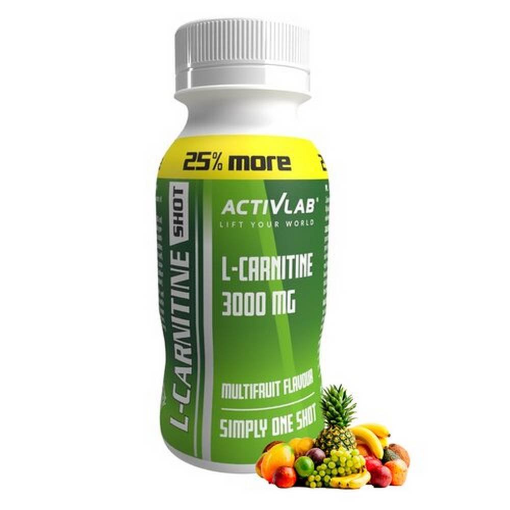 activlab l carnitine shot liquid 100 La L-Carnitine est un acide aminé naturel.