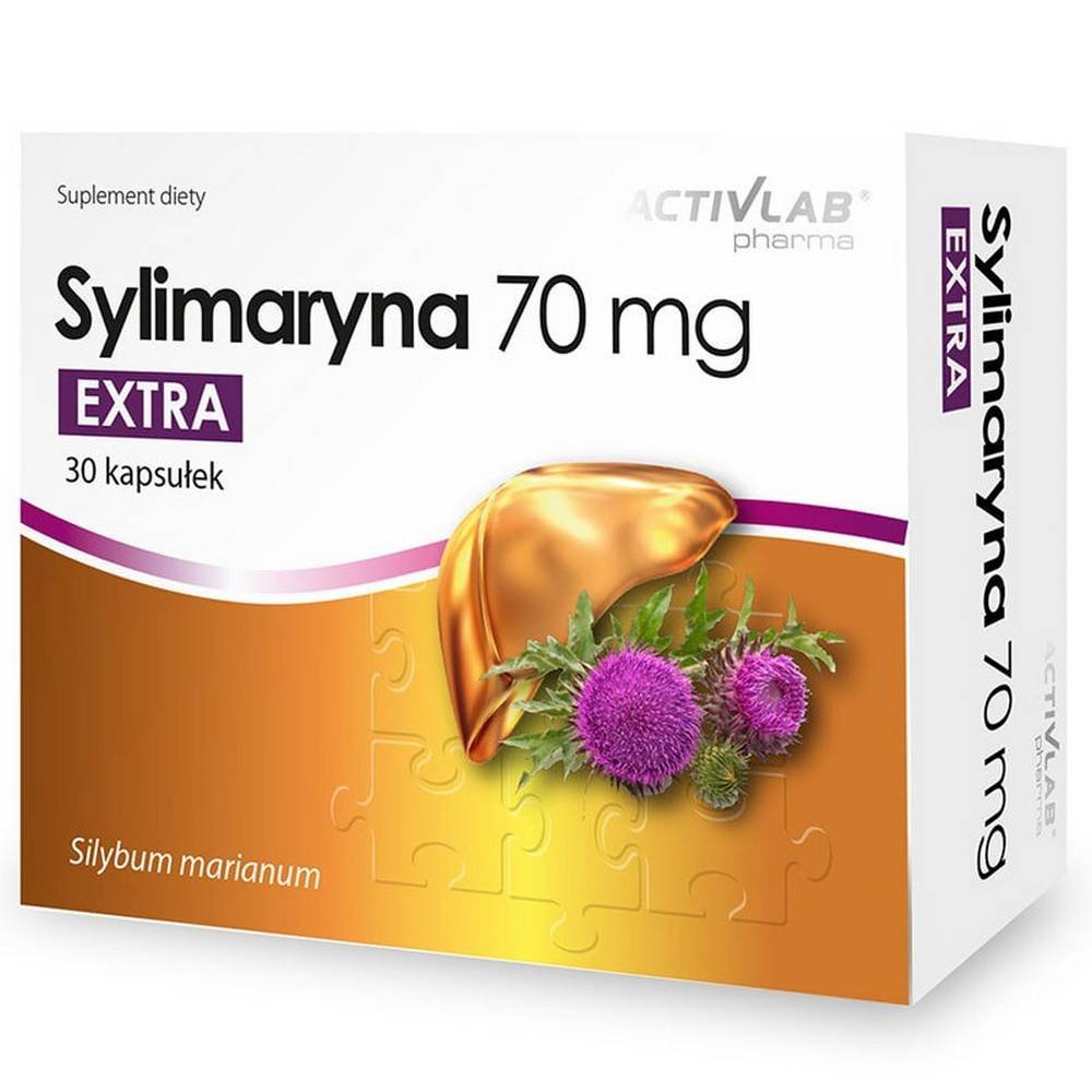 activlab silymarin 70mg 30 Sylimarin 70 mg d'Activlab Pharma contient une forte dose de chardon-Marie et jusqu'à 70 % de silymarine - un ingrédient actif qui protège la santé du foie.