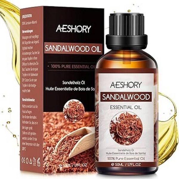 Stress and anxiety-AESHORY Sandalwood Essential Oils,Skin inflammation-AESHORY Sandalwood Essential Oils,Insomnia-AESHORY Sandalwood Essential Oils