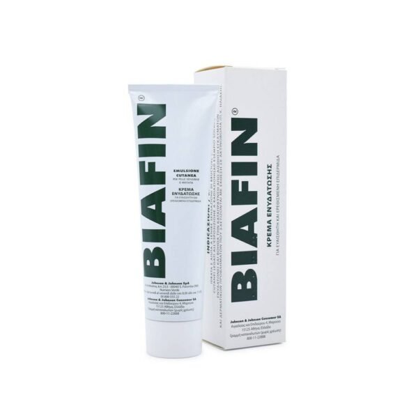 BIAFIN® is a skin moisturizing cream with softening and moisturizing properties that relieves specific skin irritations and burning.