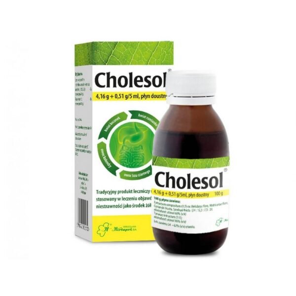 Cholesol est un médicament utilisé pour traiter les symptômes d'indigestion en tant qu'agent cholérétique.