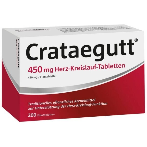 Crataegutt Novo supports heart function and circulation.