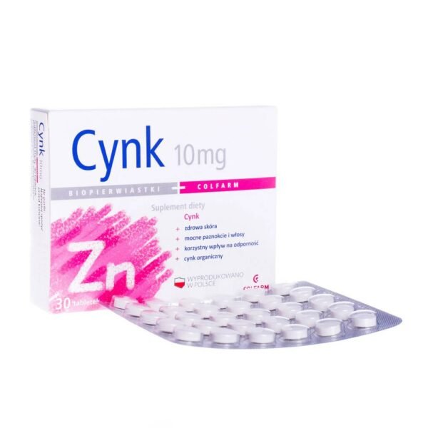 Colfarm Cynk 10mg 30