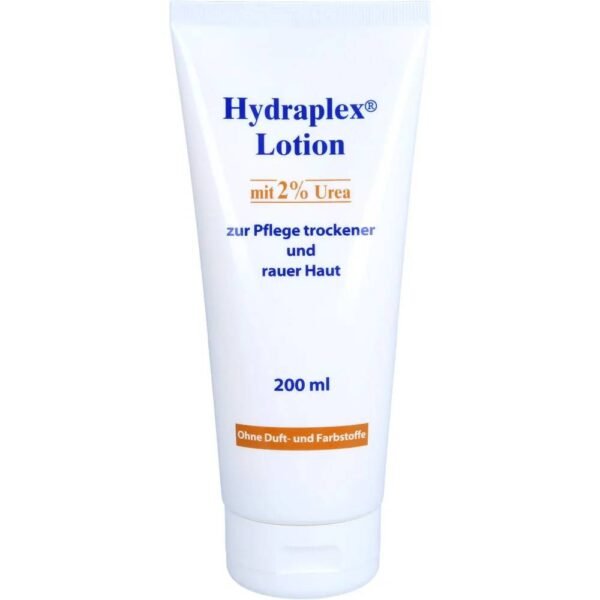 Hydraplex for dry, rough skin, quickly absorbs into the skin, saturates it with moisture and keeps it there.