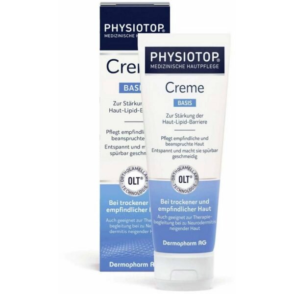Physiotop Basis for daily care of sensitive, dry and stressed skin.