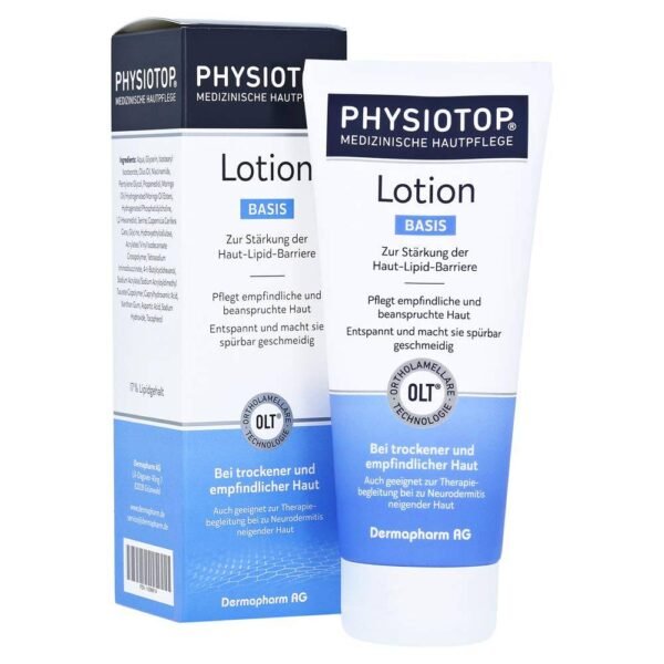Physiotop Basis is suitable for daily care of stressed, sensitive and dry skin.