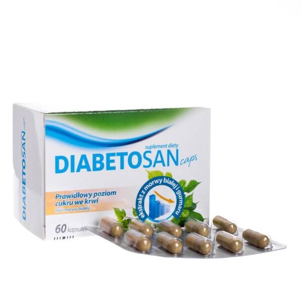 Капсулы Diabetosan предназначены для людей, у которых есть проблемы с поддержанием правильного уровня глюкозы в крови.