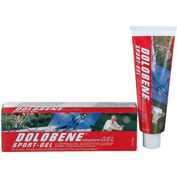 Dolobene pour le traitement des blessures sportives et accidentelles.