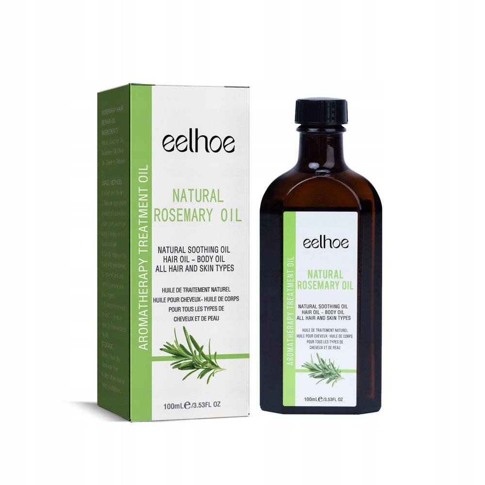 eelhoe rosemary hair care oil 100ml eelhoe Rosemary Hair Care Oil 100ML oil for strengthening hair and scalp can help hair function stronger and more efficiently, nourishes, strengthens and smoothes.