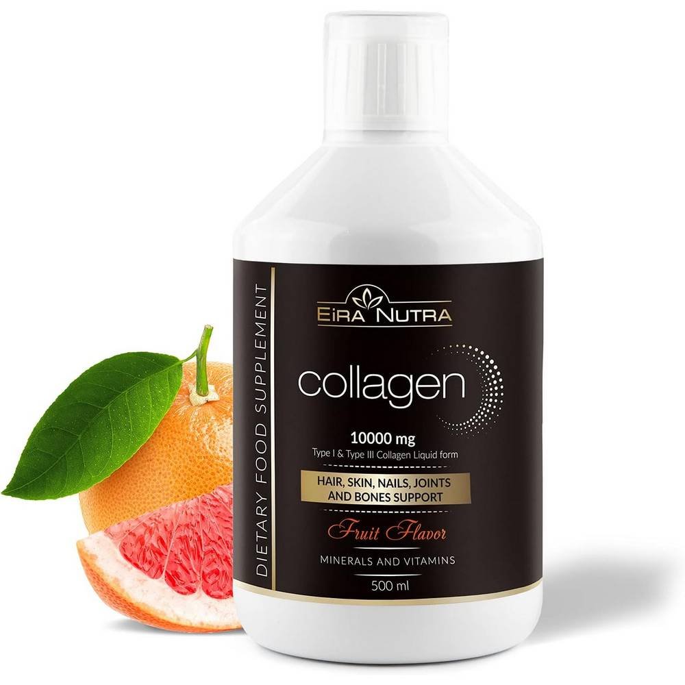eira nutra premium collagen complex 500 ml Piel, cabello, uñas-Complejo de Colágeno Premium Eira Nutra