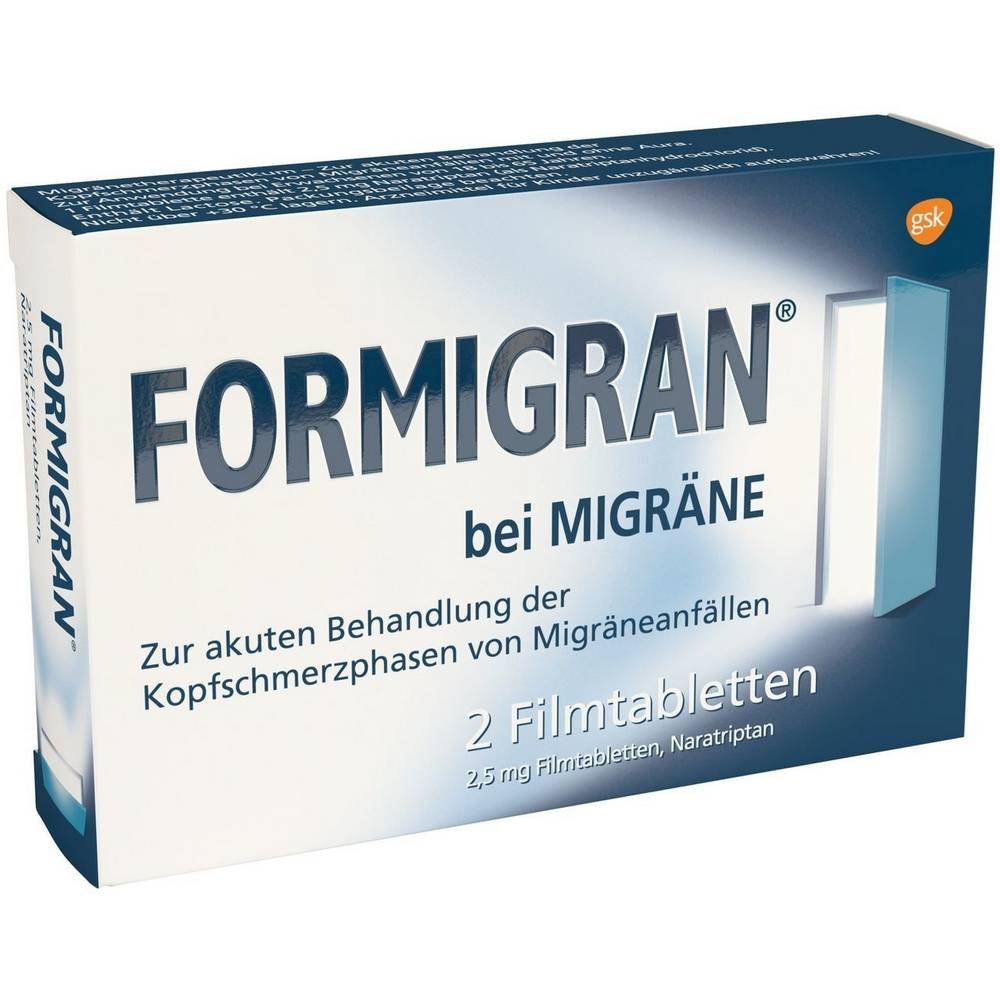 formigran filmtabletten 2 stk Formigran 2 Coated Tablets
