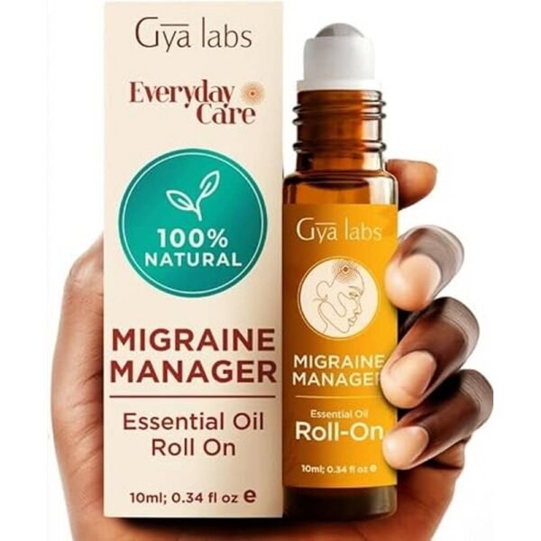 Mood Enhancement-Gya Labs Migraine Relief Essential Oil Rol,Antimicrobial Properties-Gya Labs Migraine Relief Essential Oil Rol,Digestive Support-Gya Labs Migraine Relief Essential Oil Rol