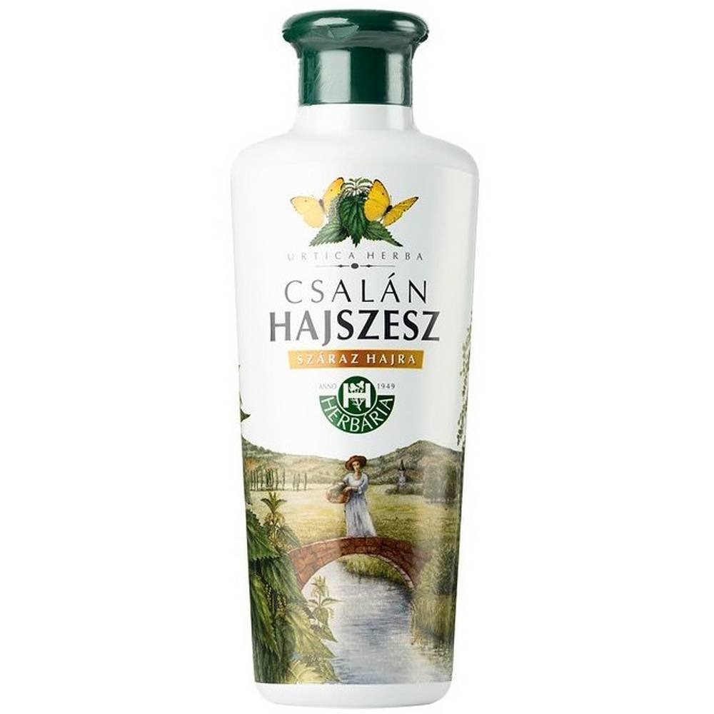 herbaria banfi hajszesz do wlosow z pokrzywy 250ml Herbaria BANFI HAJSZESZ for hair with NETTLE 250ml GROWTH LOSS stimulates hair growth, limits hair loss and excessive oiliness of the scalp.