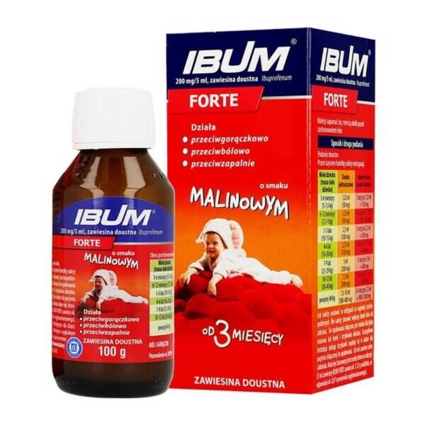 Ibum Forte is a medicine in syrup form that has analgesic, antipyretic and anti-inflammatory effects.