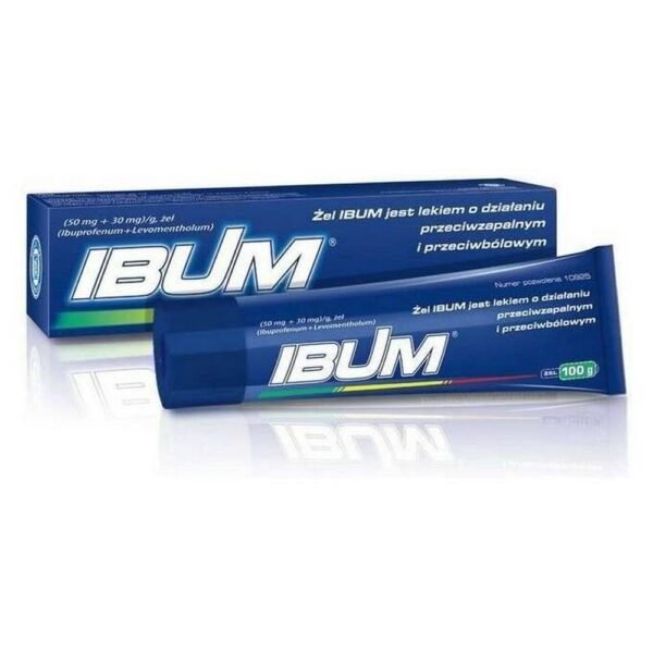 El gel Ibum se utiliza para el tratamiento sintomático de formas leves de artritis, esguinces, lesiones deportivas y neuralgias.