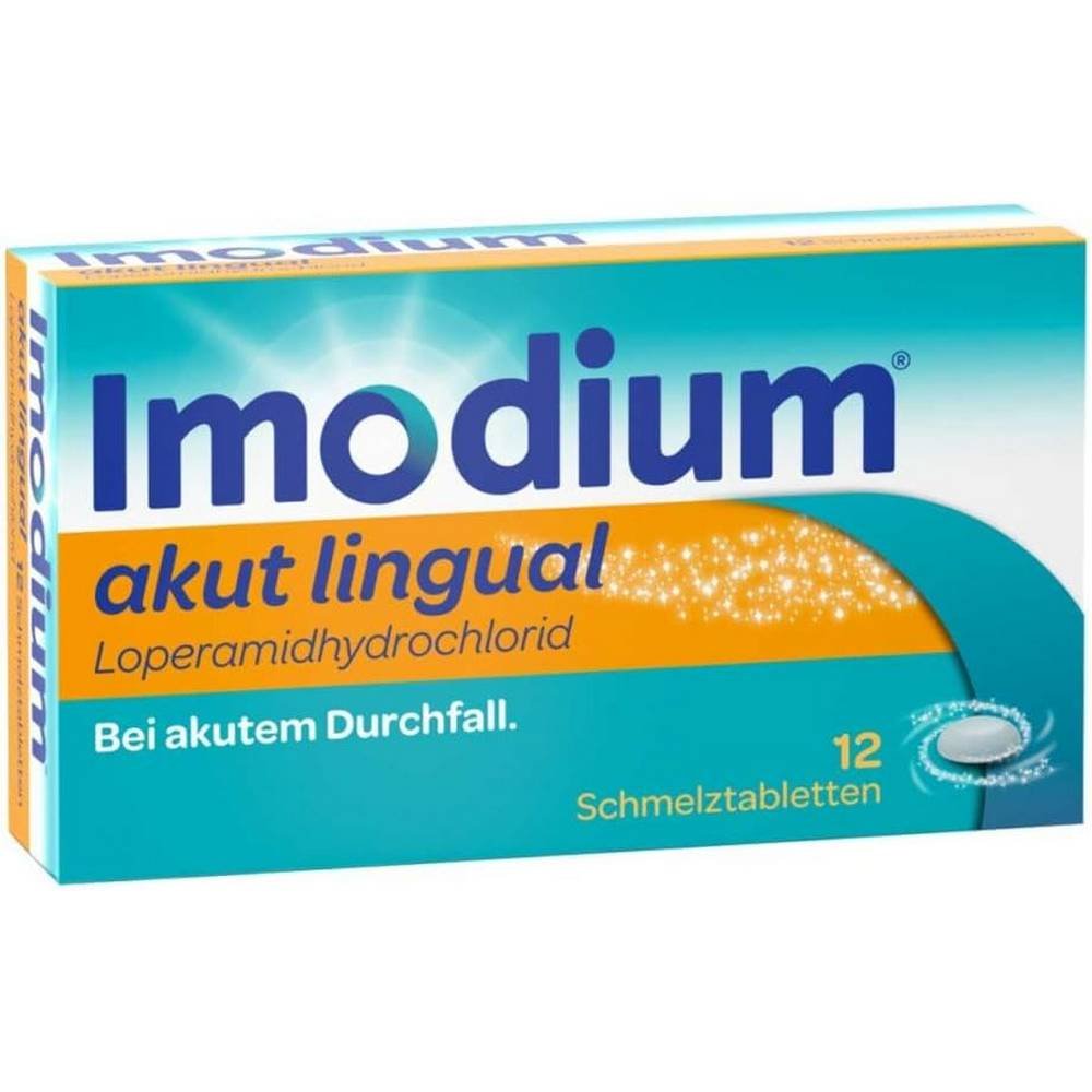 imodium® akut lingual 12 tablets Diarrhée-IMODIUM ® akut lingual, Nausées-IMODIUM ® akut lingual