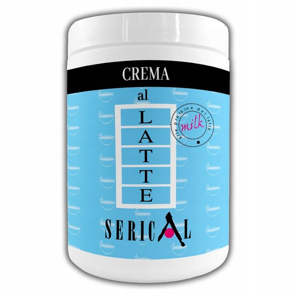 kallos maska crema al latte krem mleczny 1000 ml Kallos Mask Crema Al Latte - Milk Cream 1000 ml for all hair types, especially weakened by bleaching, coloring or permanent curling, protects, restores and strengthens.