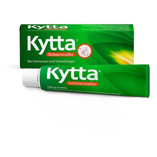 Kytta pain-relieving ointment has anti-edematous and anti-inflammatory effects.