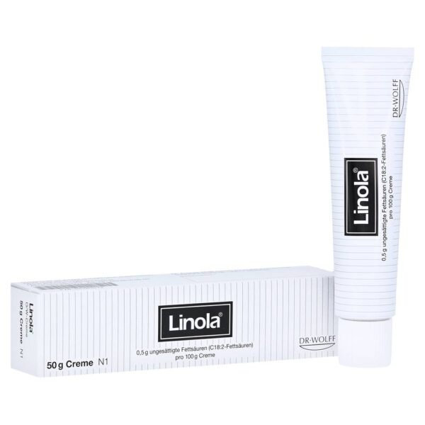 Linola cream soothes and cools the skin, promotes the natural process of skin regeneration and counteracts inflammation.