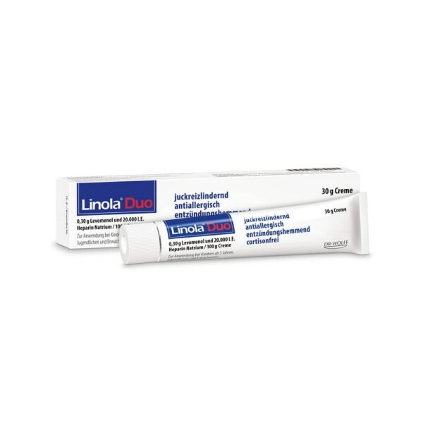 Linola Duo has antipruritic, antiallergic and anti-inflammatory effects.