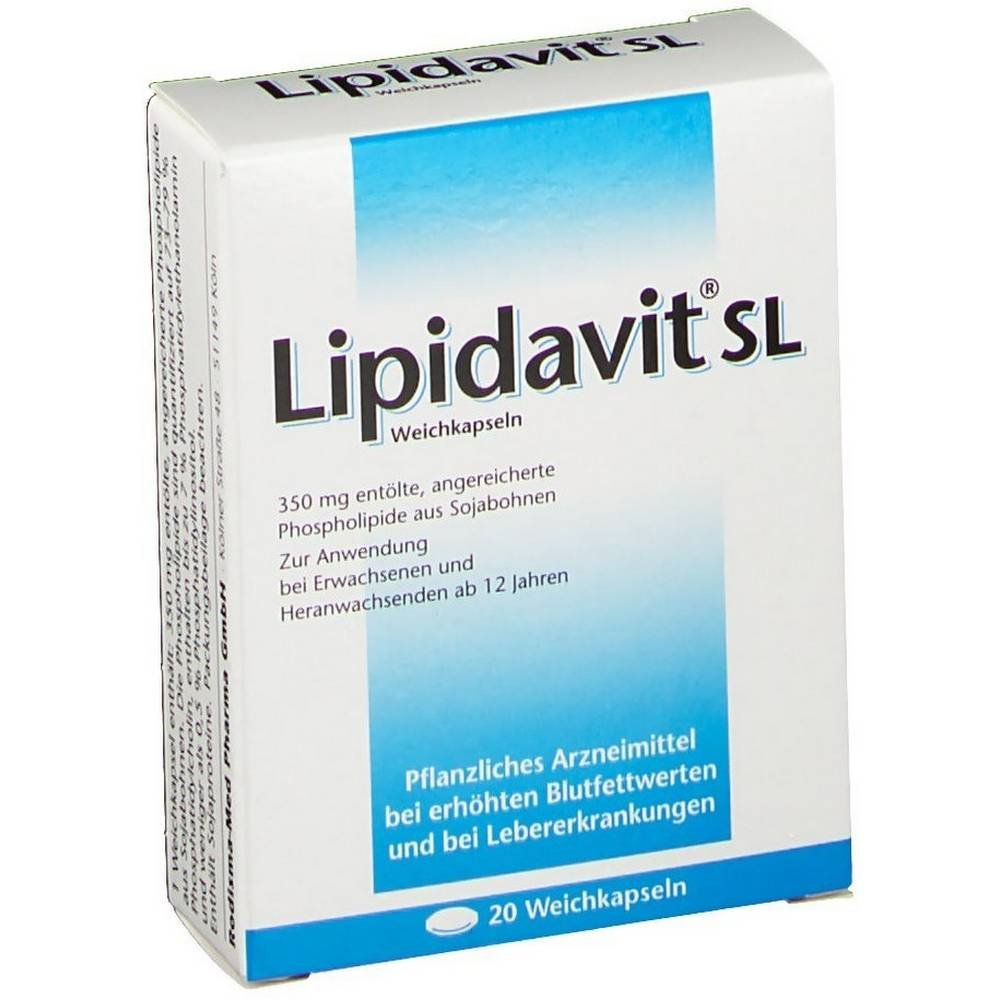 lipidavit sl weichkapseln 20 stk Lipidavit SL for high cholesterol and chronic hepatitis.