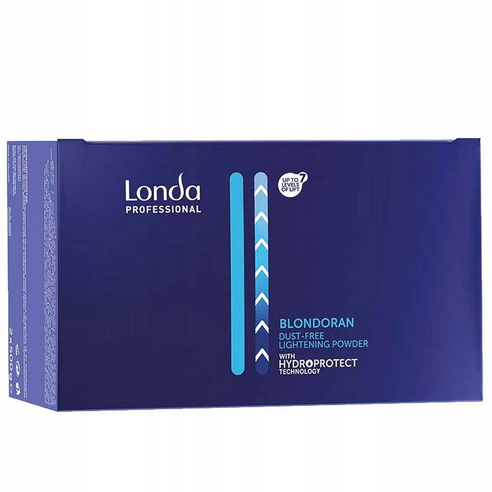 londa blondoran 2 x 500 g LONDA BLONDORAN BLONDING PONDING HAIR LIGHTENER 2 x 500 г, осветляющий до 7 уровней, содержит технологию HydroProtect, которая удерживает воду внутри волос, подходит для всех техник нанесения, близко к коже и без контакта с кожей.