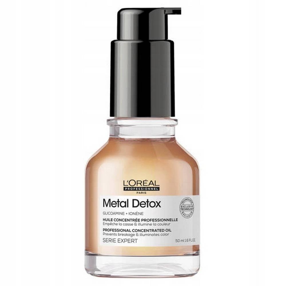 loreal metal detox smoothing for all hair types 50ml L'ORÉAL Metal Detox smoothing for all hair types 50ml for all hair types, regenerates and moisturizes, deeply nourishes.