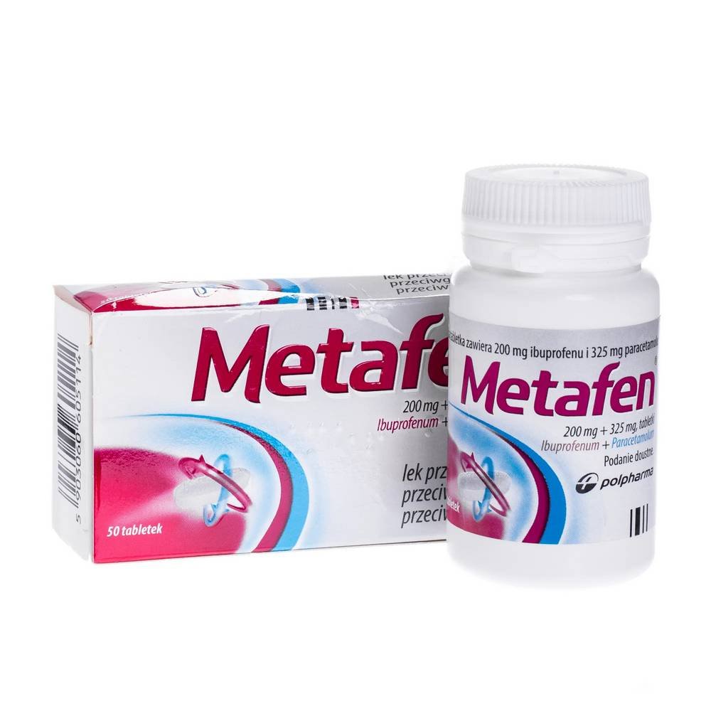 metafen 200 mg 325 mg x 50 tabl Metafen is calming, pain-relieving and anti-inflammatory literal home-worldliness.