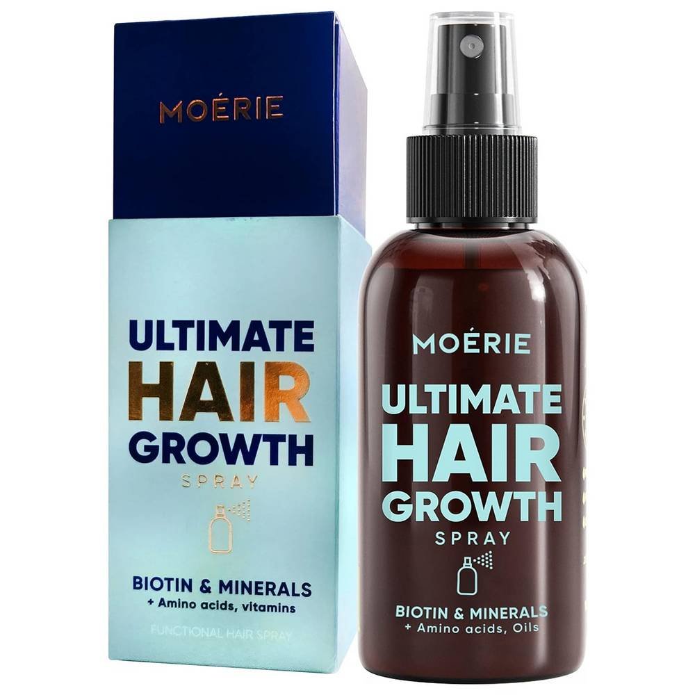 moerie haarwachstum 150ml MOERIE accélère la croissance des cheveux, renforce les racines avec des minéraux, de la caféine et de la biotine, donne un volume irrésistible et crée une merveilleuse brillance.