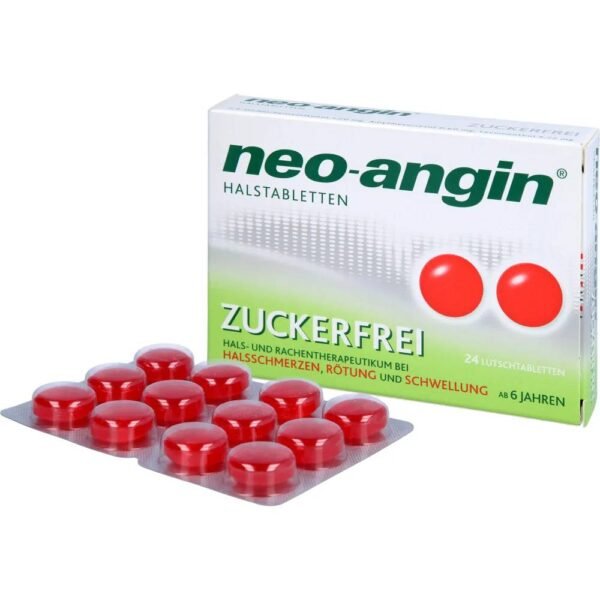 Neo-Angin combate los patógenos bacterianos y tiene propiedades antivirales, alivia el dolor de garganta y alivia la garganta irritada.