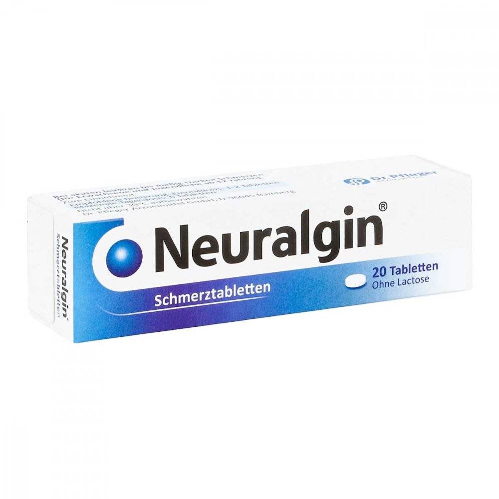 neuralgin tabletten 20 stk Neuralgin – 20 Tablets