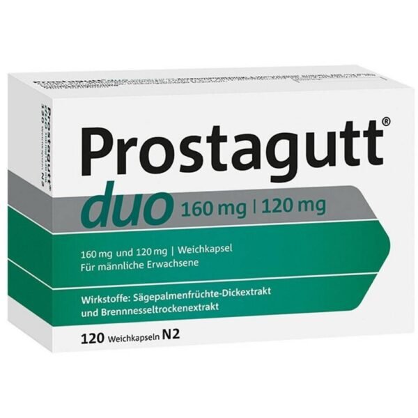 Prostagutt Duo improves the symptoms of benign prostate enlargement.