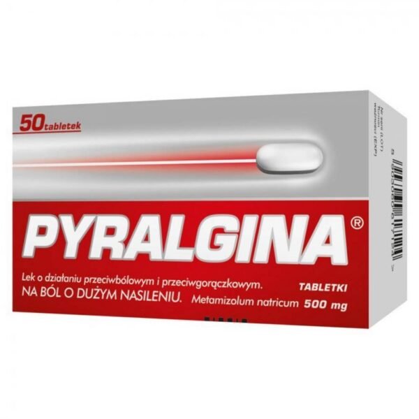 Piralgin tablets are a medicine for severe pain and fever.