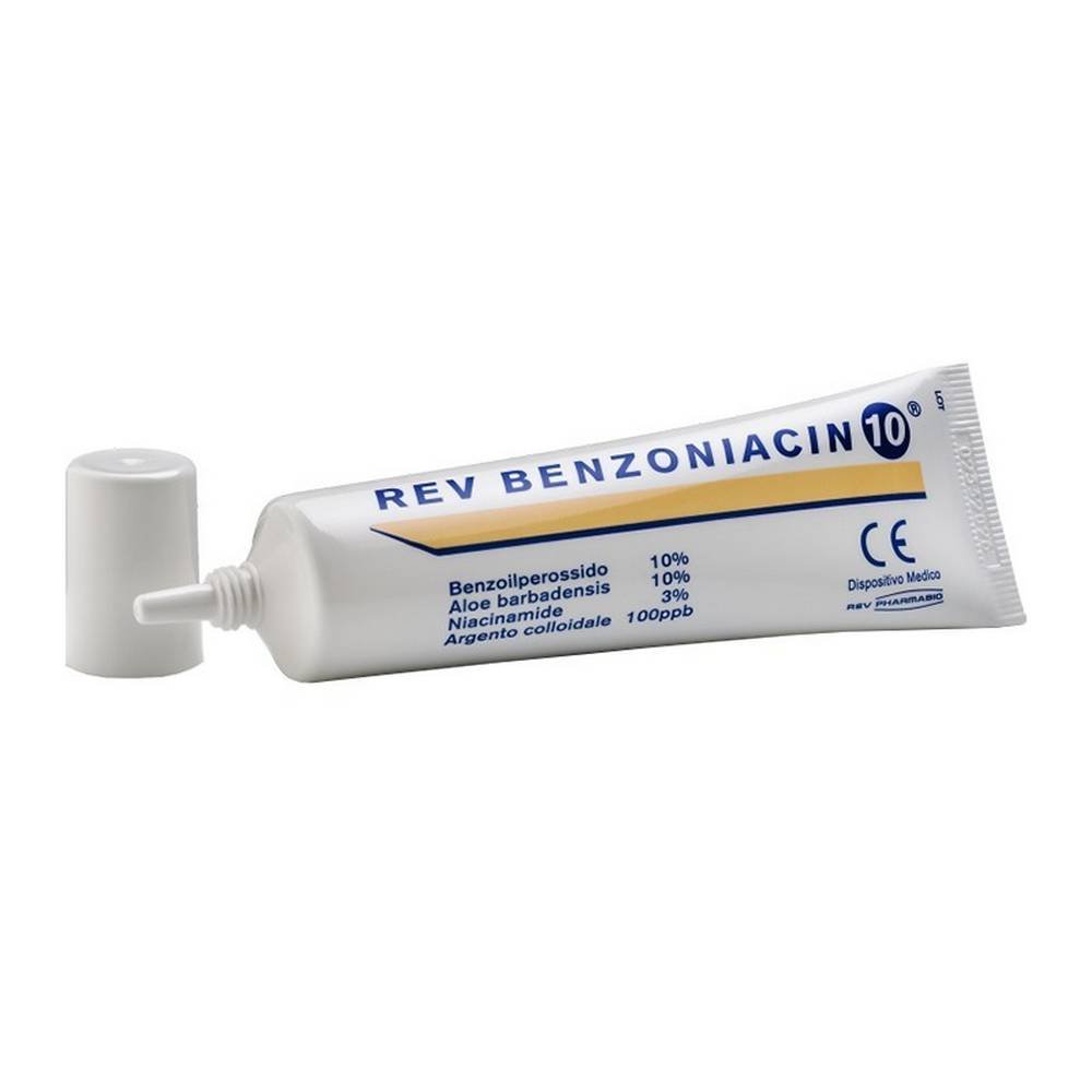 rev pharmabio rev benzoniacin 10 viso 30 ml REV PHARMABIO Rev Benzoniacin 10 Face 30 мл для местного лечения легкой и средней степени акне на лице, способствует образованию защитной пленки на коже, предотвращая колонизацию патогенов и помогая восстановить физиологический баланс кожи.