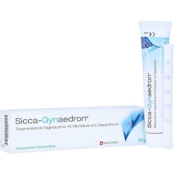 Sicca-Gynaedron hormone-free regenerating vaginal cream.