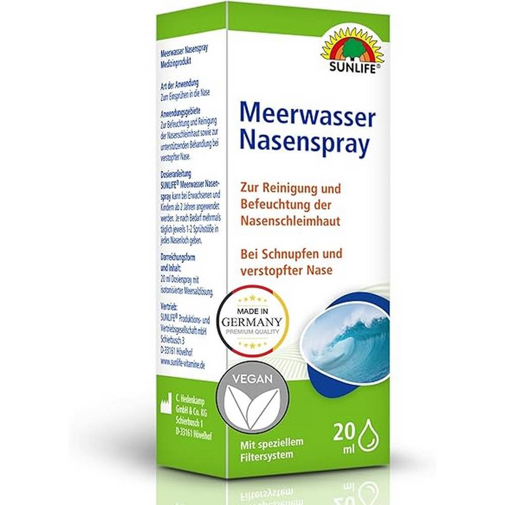 sunlife sea water nose spray 20ml заложенность носа-SUNLIFE Sea Water Nose Spray ,Аллергии и раздражения-SUNLIFE Sea Water Nose Spray ,Сухость слизистой оболочки носа-SUNLIFE Sea Water Nose Spray