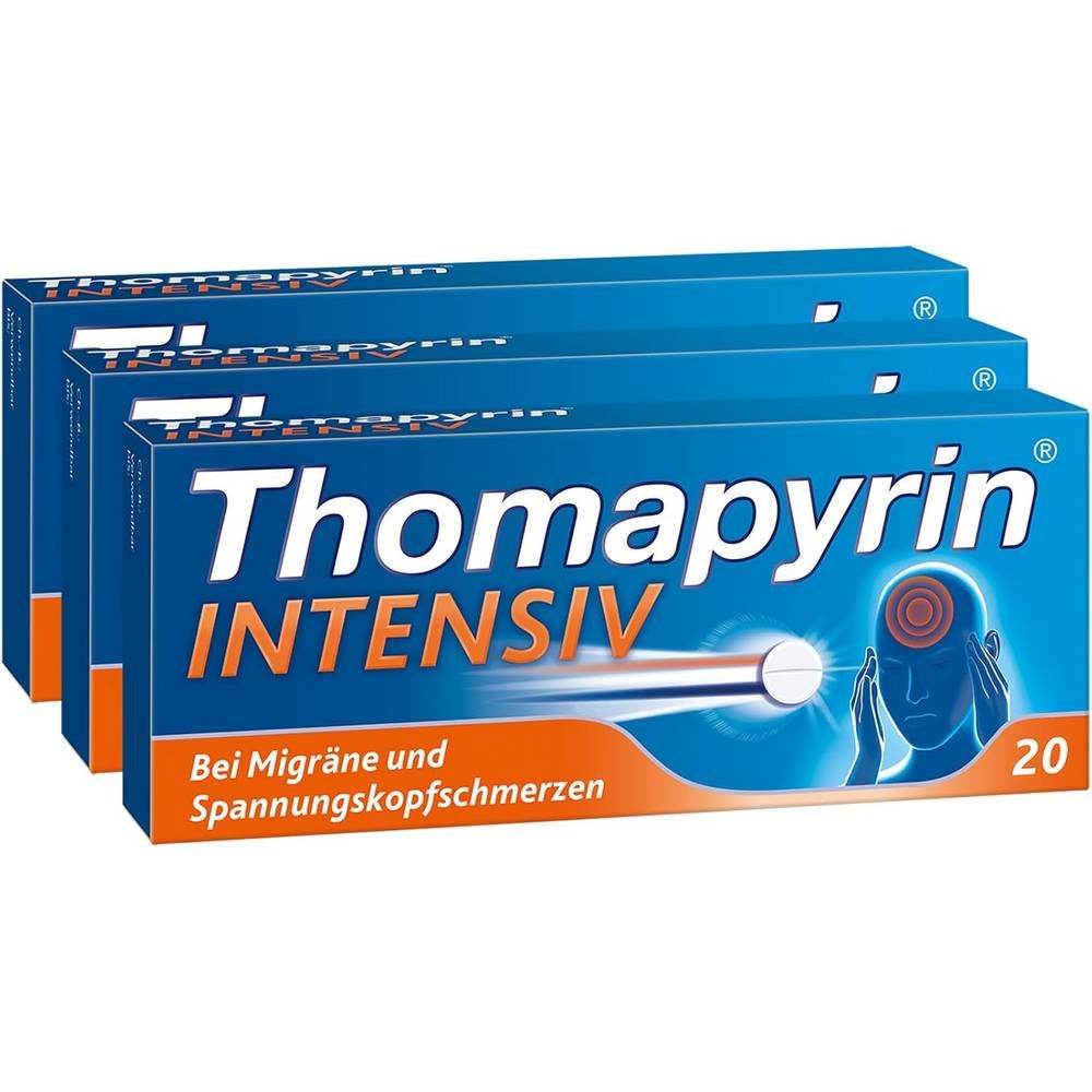 thomapyrin intensiv thomapyrin intensive 60 tablets Мигрень - Thomapyrin INTENSIV, Головная боль - Thomapyrin INTENSIV