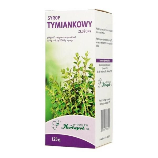 Sirupus Thymi compositum is traditionally used as an expectorant for coughs associated with upper respiratory tract infections.