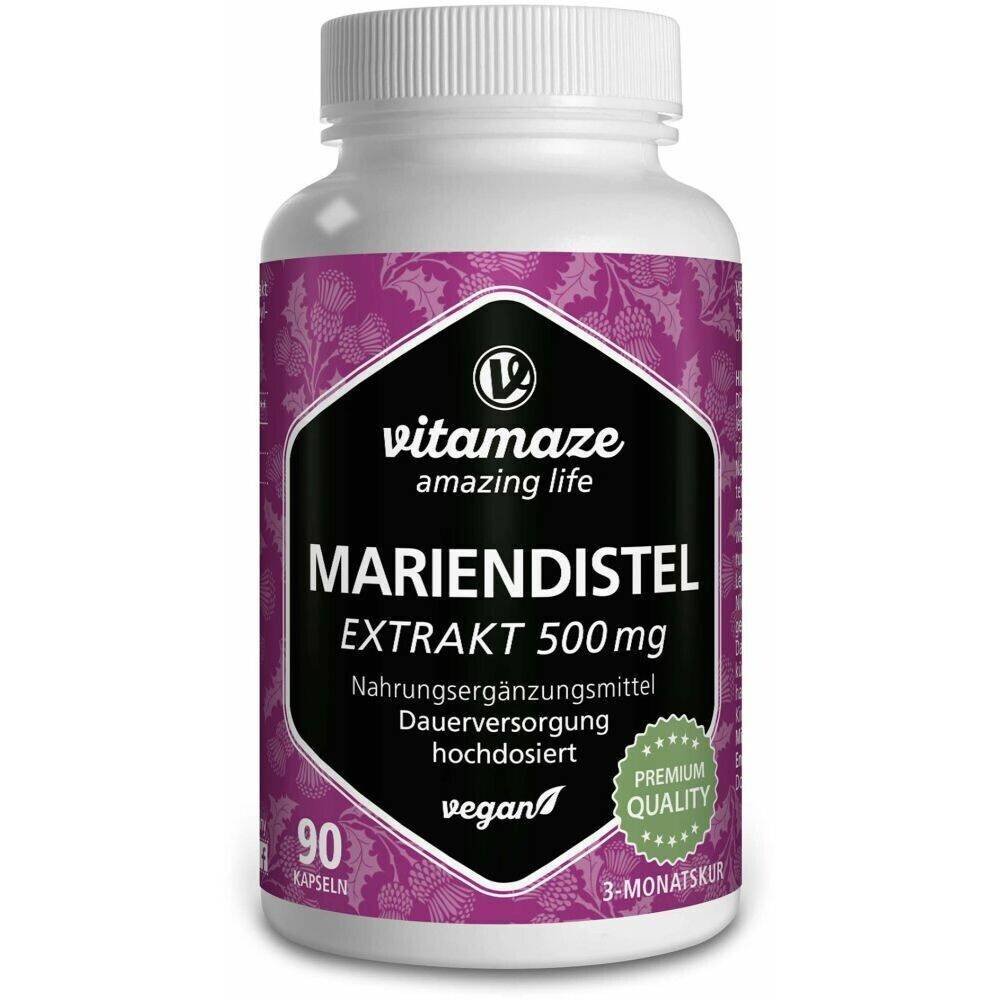 vitamaze mariendistel extrakt 500mg kapseln 90 stk Mariendistel Extrakt has choleretic and cholekinetic properties, therefore it can have both a choleretic and antispasmodic effect.