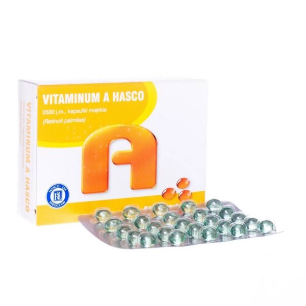 ВИТАМИН А HASCO применяется профилактически для предотвращения дефицита витамина А.