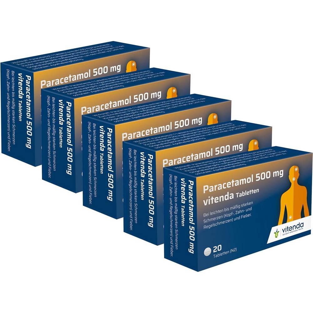 vitenda paracetamol 100 tablets Головная боль - Vitenda Paracetamol, Зубная боль - Vitenda Paracetamol