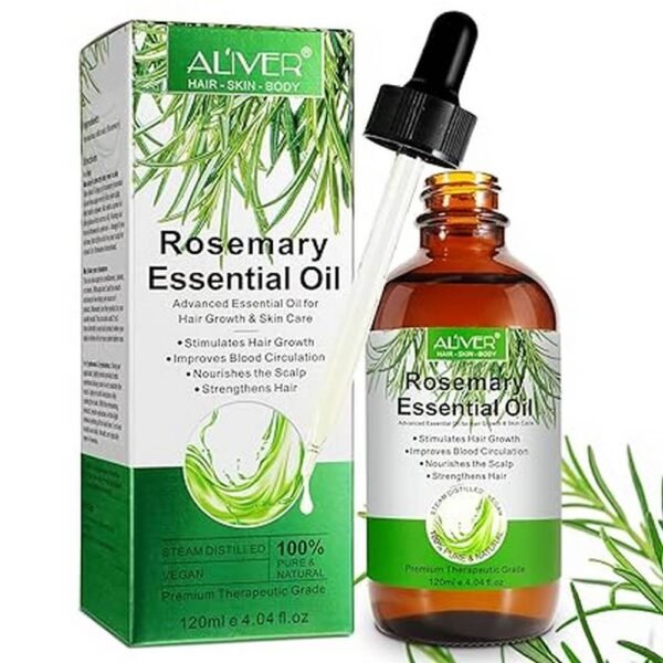 Cognitive Boost-VXHDAG 100% Pure Rosemary Essential Oil,Stress Relief-VXHDAG 100% Pure Rosemary Essential Oil,Hair Health-VXHDAG 100% Pure Rosemary Essential Oil