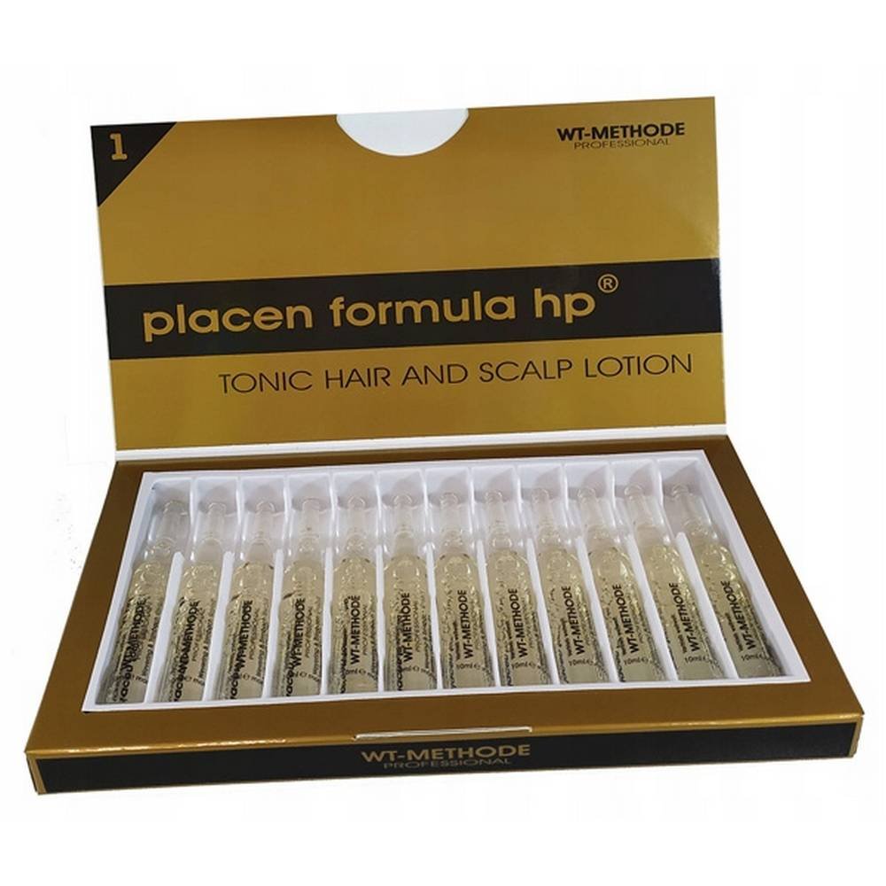 wt methode hp placenta ampulki wypadanie wlosow 120ml WT-Methode HP Placenta ampoules hair loss 120ml is highly effective for scalp problems and intense hair loss, especially good results are achieved for circular hair loss, heavy dandruff and oily scalp.