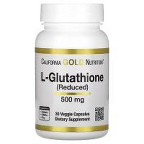 Détoxification du corps-California Gold Nutrition L-Glutathione (Reduced) 500 mg,
