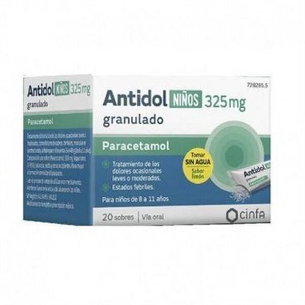 Fever -Cinfa Antidol Children 325Mg,