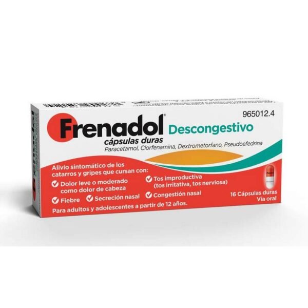 flu symptoms-Frenadol Decongestant, 16, fever reducer-Frenadol Decongestant, 16, headache relief-Frenadol Decongestant, 16, nasal congestion-Frenadol Decongestant, 16