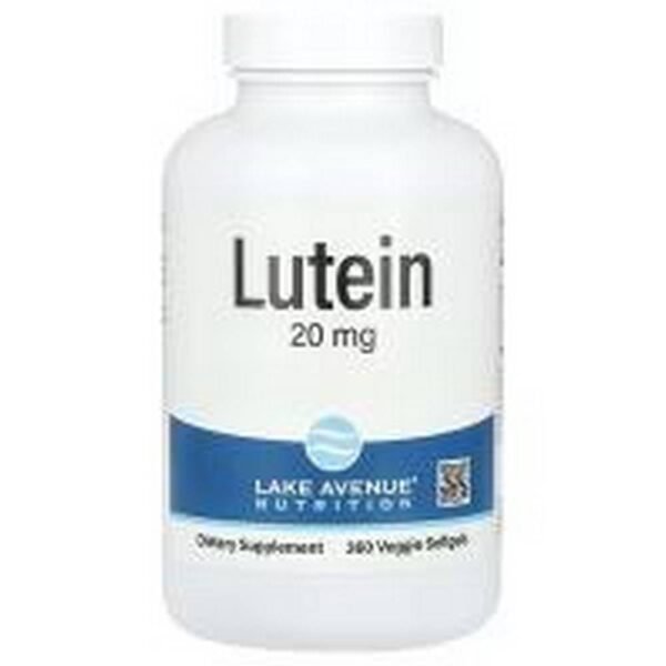 Soutien visuel - Lake Avenue Nutrition Lutein 20 mg,
