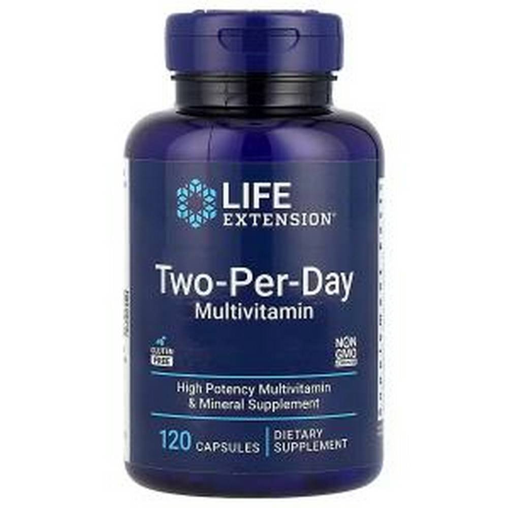 life extension two per day multivitamin v2 120 Nutrient Deficiencies: Life Extension, Two-Per-Day Multivitamin, V2, 120