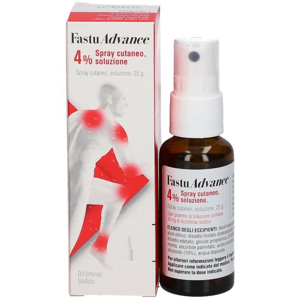 montefarmaco fastuadvance 4 25 g MONTEFARMACO Fastuadvance 4%
